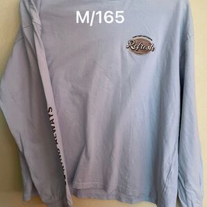 ピンクラテ バックレトロロゴロンT ブルー Mサイズ 165
