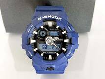 【送料無料】G-SHOCK GA-700-2AJF ブルー ☆カシオ アナログデジタルコンビモデル☆USED_画像1