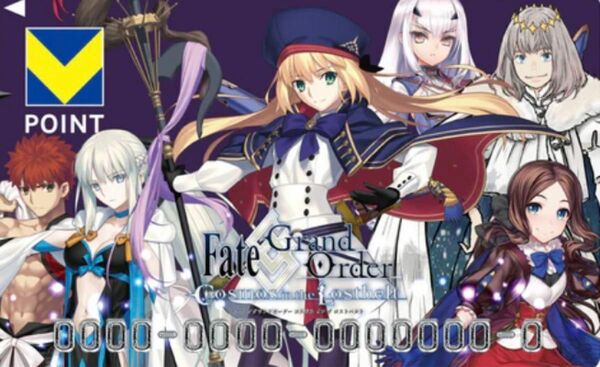 TSUTAYA 限定デザイン Vカード fate FGO