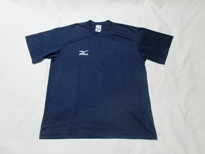 O-646★MIZUNO(ミズノ)♪紺色/半袖Tシャツ(XO)★