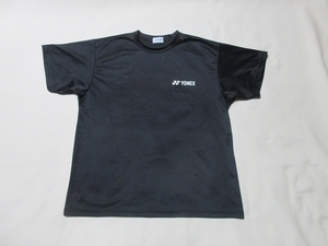 O-667★YONEX(ヨネックス)♪黒色/半袖Tシャツ(L)★