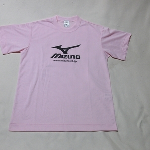 O-693★MIZUNO(ミズノ)♪ピンク色/半袖Tシャツ(M)★の画像1
