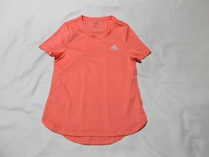 O-882* Adidas *HEAT RDY! orange / short sleeves T-shirt (160)