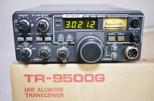 TRIO　トリオ　TR-9500G　430MHz　オールモード　無線機　美品 　元箱/取説他、付属品多数