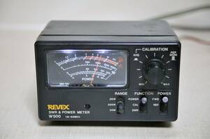 REVEX　W500　1.8～60MHz　2KW 　通過型SWR＆パワー計　ハイパワー無線機　リニアアンプ 　CB無線　NASA　オーフナ