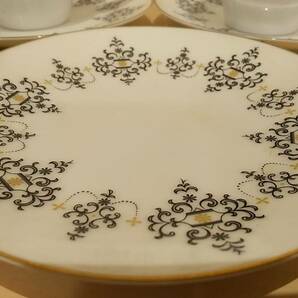 【美品・昭和アンティーク・5客】Noritake NIPPON TOKI KAISHA JAPAN オールドノリタケ カップ＆ソーサー コーヒーカップ ティーカップの画像7