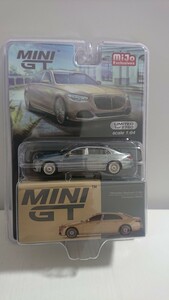 チェイスカー Chase car mini GT 1/64 Mercedes-Maybach S 680 Champagne Metallic LHD MGT00604-MJC メルセデス ベンツ マイバッハ ミニGT