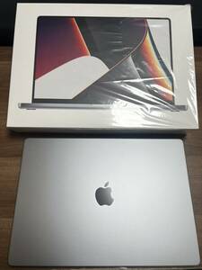 【未使用に近い極美品！】Apple MacBook Pro 16インチ 2021 M1Pro 16GB 512GB スペースグレイ A2485【中古カバー・フィルム・バッグ付！】