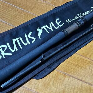 BRUTUS ブルータス ミッドライダー MIDRIDER ロッド 竿袋付 ジグヘッドスイミング 2ピーススピニング サイレントスティックの画像3