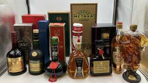 o1244R 【1円スタート】洋酒 NAPOLEON Grants RED STAG ROYAL SOMETHING SPECIAL METAXA CHIVAS REGAL ウィスキー ブランデー ワイン 16本