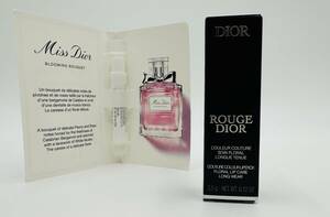 n591TO 箱開封 未使用 ChristianDior クリスチャンディオール ROUGE ルージュ 999S サテン 口紅 コスメ 化粧品 香水付 BLOOMING BOUQUET