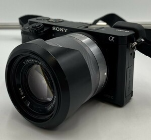 o1043R SONY ソニー デジタル一眼カメラ アルファ α6000 ILCE-6000 ブラック 通電確認済み 付属無し 現状品のみ