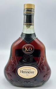 y933E 未開栓 Hennessy XO COGNAC 金キャップ グリーンボトル ブランデー 700ml 40度 ヘネシー コニャック