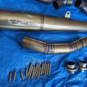 FZR1000(3GM)用フルチタンマフラー SSPファクトリー製ワンオフマフラー 検/YZF1000R YZF750SP FZR750R FZ750 FZX750の画像7