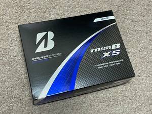 ブリヂストン TOURB XS スピン系 白 1ダース 12球入り 新品 送料無料 即決有 / BRIDGESTONE SPEED ＆ SPIN