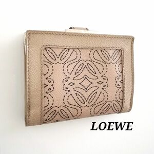 LOEWE　ロエベ　アナグラム　折り財布