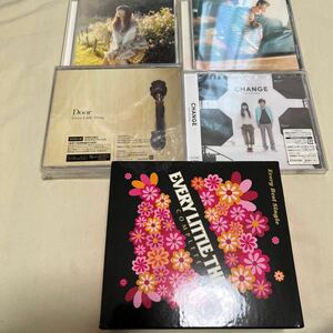 持田香織 EVERY LITTLE THING CD5枚セット moka/everlasting/Door/CHANGE/Every Best Single COMPLETE