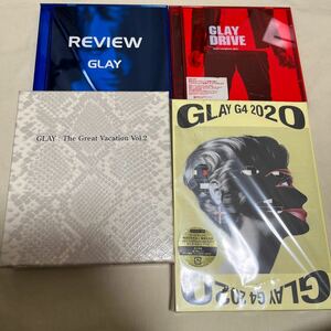 GLAY CD4枚セット REVIEW/DRIVE/The Great Vacation Vol.2/G4・2020