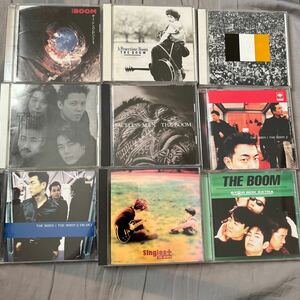 ザ・ブーム CD9枚セット サイレンのおひさま /PEACETIME BOOM/思春期/THE BOOM/FACELESS MAN/THE BOOM 2/THE BOOM 2(BLUE)/Singles＋ 