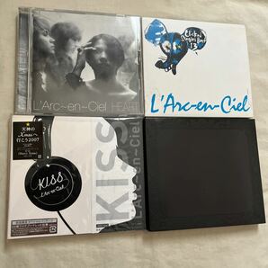 L'Arc〜en〜Ciel HYDE CD4枚セット HEART/Clicked Singles Best13/KISS/HYDEの画像1