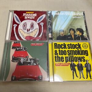 the pillows CD4枚セット RUNNERS HIGH/Fool on the planet/Wake up! Wake up! Wake up!/Rock stock&too smoking the pillows 