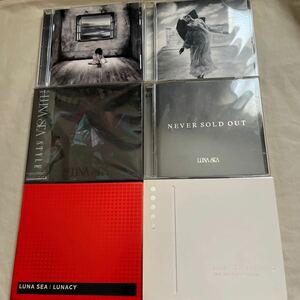 LUNA SEA CD6枚セット IMAGE/MOTHER/STYLE/NEVER SOLD OUT/LUNACY/PERIOD ルナシー