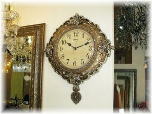 時計 壁掛け時計 ウォッチ 壁時計 ウォールクロック 豪華 安い 北欧 アンティーク おしゃれ【送料無料！】 新品 豪華 可愛い 壁掛け時計