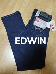 EDWIN レディース デニムパンツ ストレート