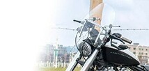 ハーレー Sportster スポーツスター スクリーン クリア 17【harry-3】_画像4