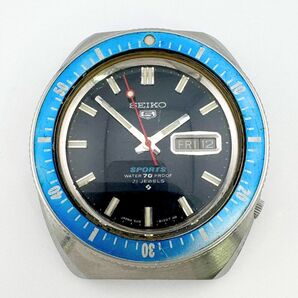 稼働品 SEIKO SEIKO5 SPORTS セイコー5 スポーツ 6119-8120 デイデイト 21石 WATER 70 PROOF 自動巻き 腕時計の画像1