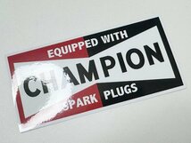 チャンピオン ステッカー / ハイクオリティ CHAMPION プラグ 当時 グラチャン ハコスカ ケンメリ_画像1