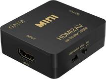 HDMI to RCA 変換コンバーター、GANA HDMI to AV コンポジット HDMIからアナログに変換アダプタ 108_画像3