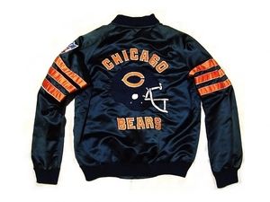 Vintage NFL Chicago Bears Chicago Bears L Эквивалентный атласный стадион винтаж