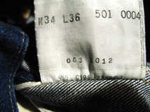 米国製 501XX 復刻 '55型 w34 (80x75位) バレンシア工場製 555 アメリカ製 USA リーバイス LEVI’S ヒゲ_画像6