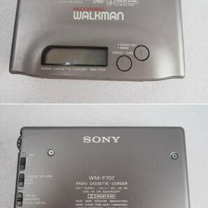 n3T240418 希少!! 箱/ケース付 SONY ソニー ウォークマン WM-F707 通電確認済 現状品 ※商品説明必読の画像4