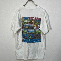 リーボック　半袖Tシャツ　クロスカントリー　アニマル　白T　牛　コミック15 古着　入手困難　激レア　希少 人気　一点もの　漫画　登山_画像5