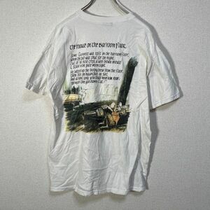 ヘインズ　Tシャツ　アイリッシュパブ　ネズミ　ビール　アニマル　白T　71 古着　入手困難　激レア　希少　木こり　ワンポイントロゴ