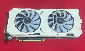 #2【中古】Galax GeForce GTX 1070 EX OC SNIPER ホワイトグラフィックボード ジャンク