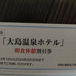 最新ゆうパケット込!東海汽船 株主優待券(株主乗船割引券)6枚＋おまけ色々 2024年4月から9月迄 の画像5