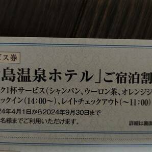 最新!東海汽船 株主優待券(株主乗船割引券)4枚＋おまけ色々 送料84円より 2024年4月から9月迄 の画像4