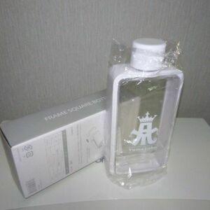 【美品】麻美ゆま YumaLabo FRAME SQUARE BOTTLE フレームスクエアボトル 高さ18cm 幅8cm 奥行 3cm 未使用