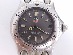 TAG HEUER TAG Heuer S99.206 cell Professional quarts Cal.4.99(ETA955.112) men's wristwatch immovable goods 