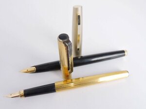 正規品 SAILOR セーラー 万年筆 PILOT パイロット エリート ペン先14Kゴールド レトロコレクション 2点セット