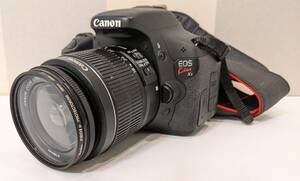 【11122】CANON キャノン デジタル 一眼レフ カメラ EOS Kiss X5 通電〇 EF-S 18-55mm 1:3.5-5.6 IS Ⅱ レンズ付 旅行 写真 風景 撮影