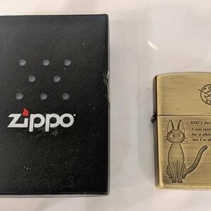 【11228】コレクション ZIPPO ジッポ 魔女の宅急便 ジジ 黒猫 オイル ライター 火花〇 煙草 嗜好品 喫煙具 喫煙用具 ジブリ 宮崎駿の画像1