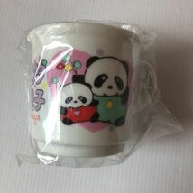 トントン パンダの親子 陶器 コップ マグカップ LOVELY PANDA Shunquen 昭和レトロ アンティーク_画像1