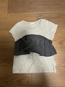 ブランシェスフリル半袖Tシャツ 120サイズ双子②