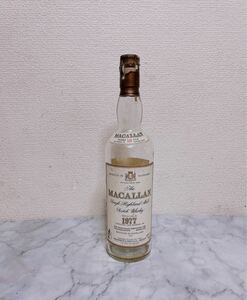 Маккалан 18 лет 1977 г. пустая бутылка