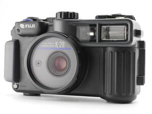 ★実用品★ FUJIFILM フジフィルム K-28 シャッター フラッシュ 巻き上げ OK 単三電池で動く#R1034#253#0087