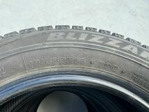 ブリヂストン BLIZZAK VRX スタッドレスタイヤ 165/65R14 2019年 4本_画像2